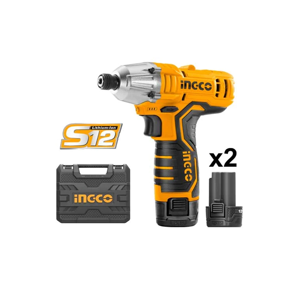 Ingco Lithium-Ion impact driver - 12V