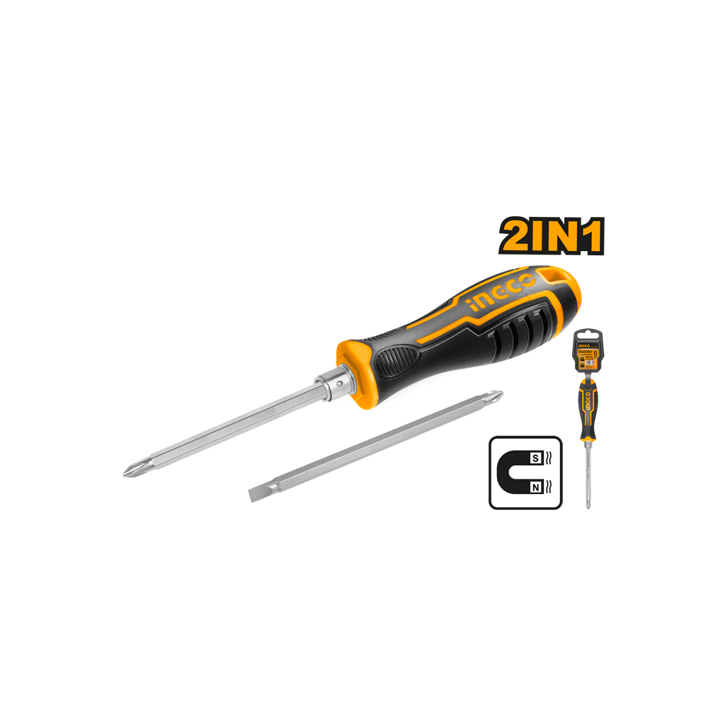 Ingco 2 In 1 screwdriver set