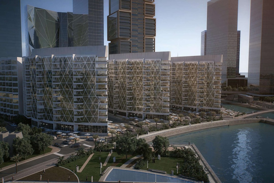 للبيع شقه في bahrain bay BF middle building