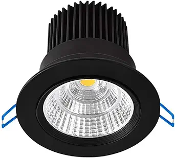 Waterproof Spotlight / DownLight 3 Inch - 4000K - Black