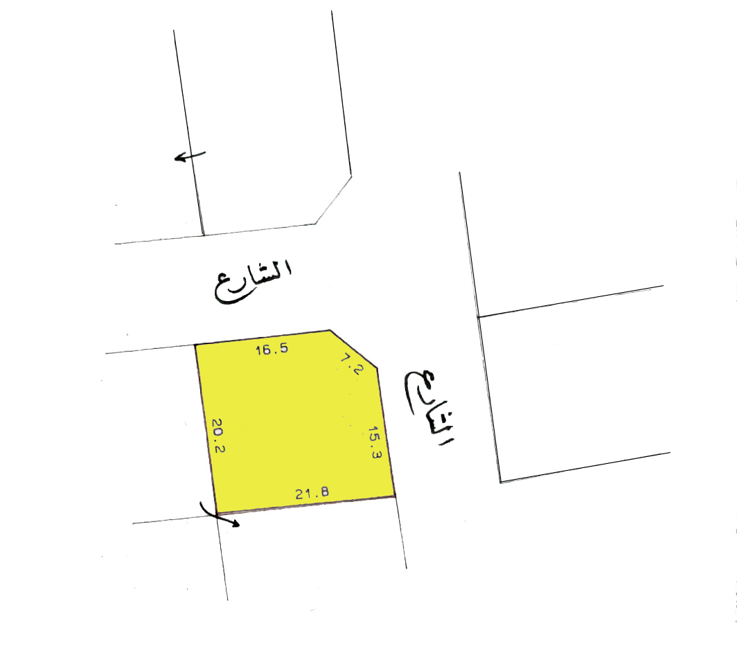 أرض سكنية للبيع في مقابة