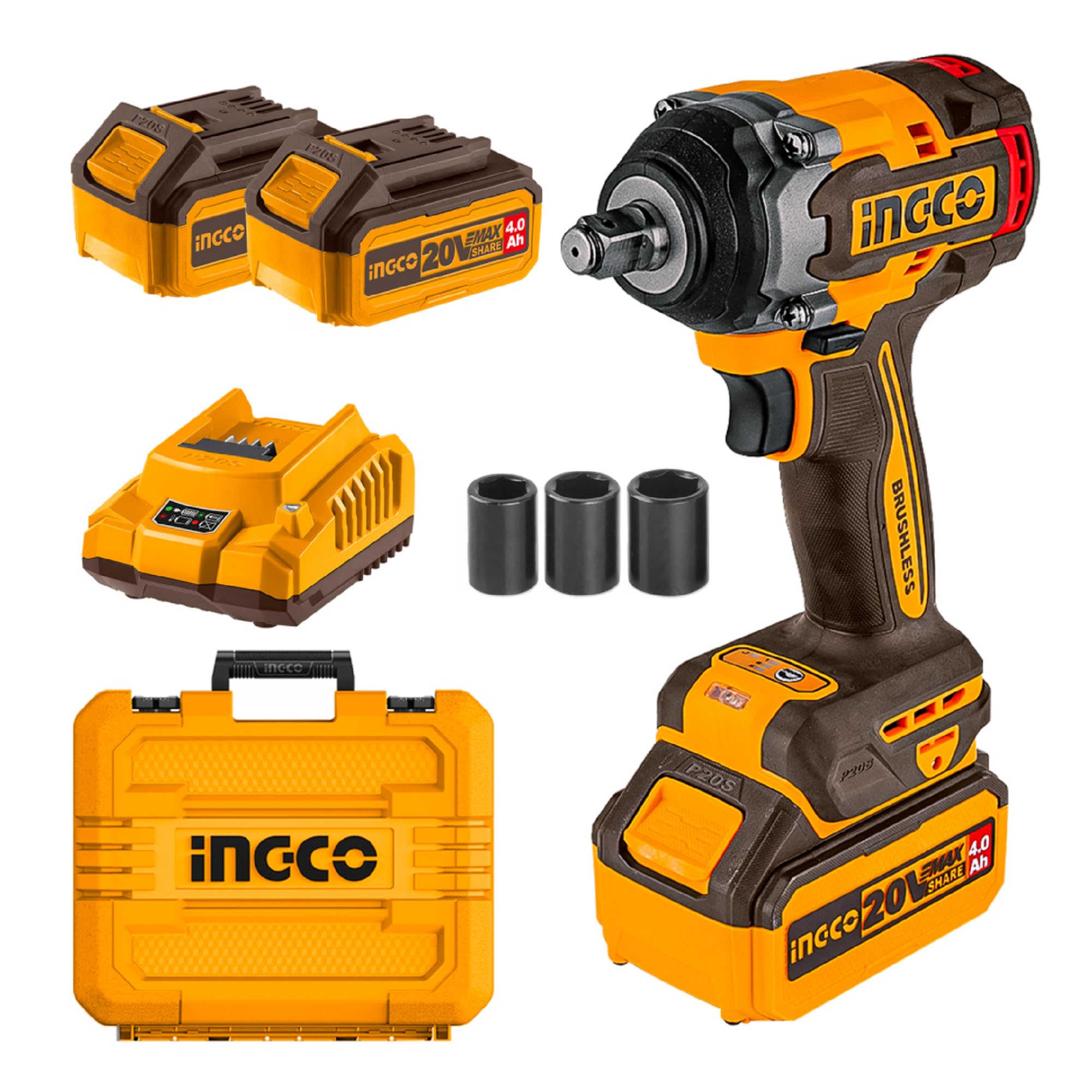 INGCO cordless impact wrench CIWLI2050 