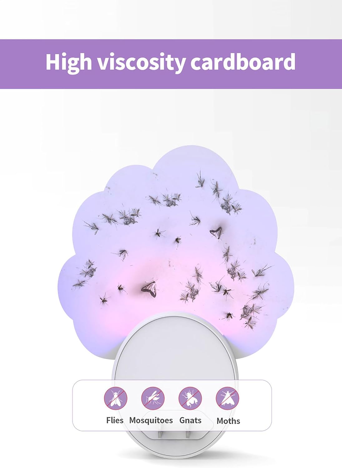 Buy 2 Pack Electrical Tiny Insect/Mosquito Sticky Trap online on Qetaat.com