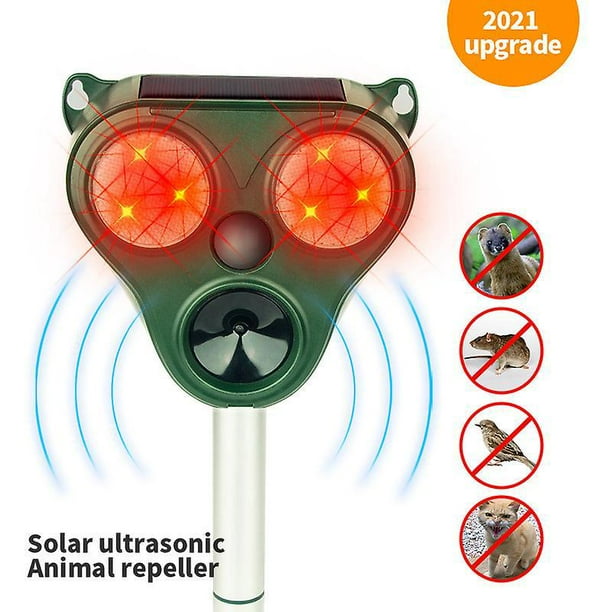 Buy Ultrasonic Pest/Animal Repeller - Solar Charging - Box Size: 15.2149Cm online on Qetaat.com
