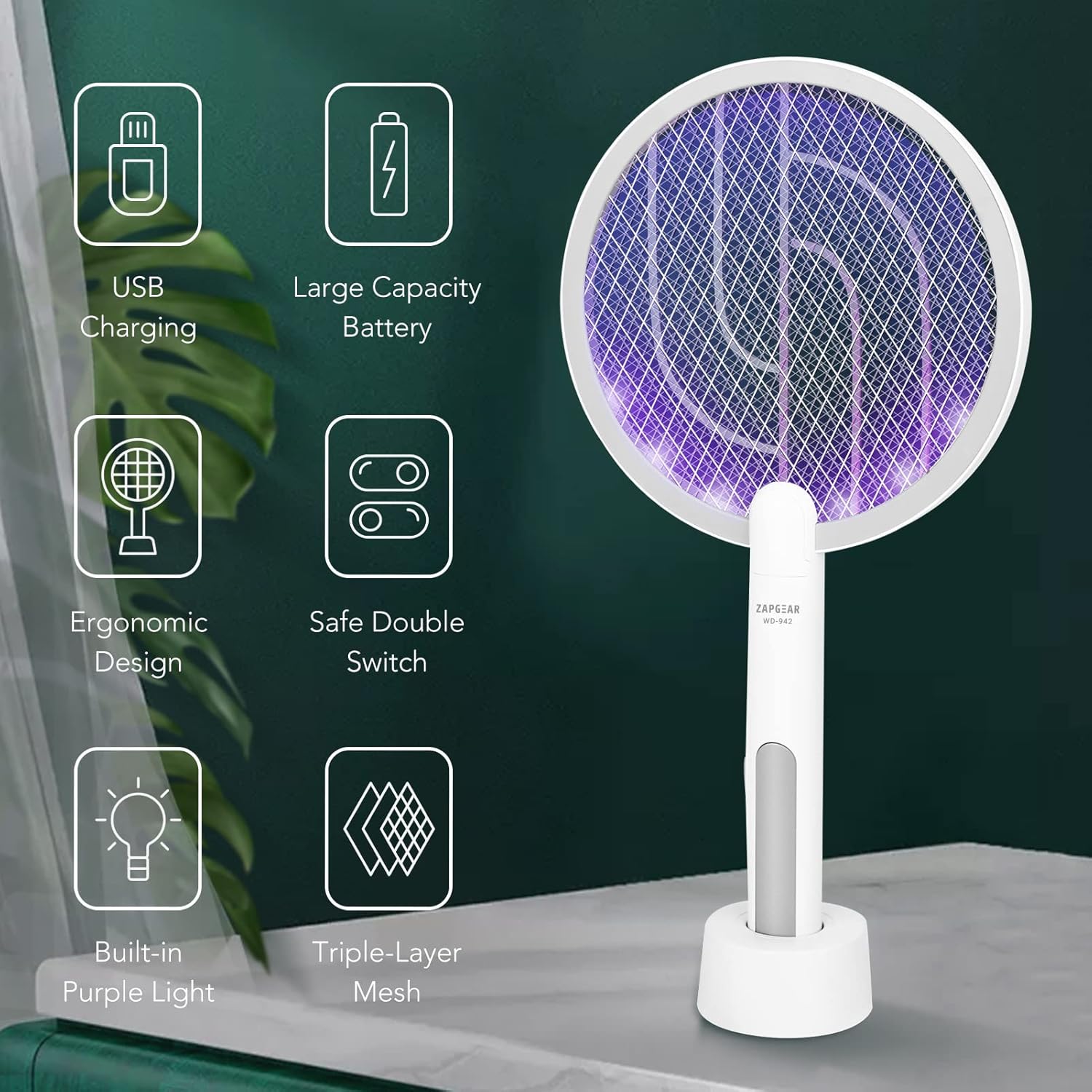 Buy Mosquito Swatter Wd-942 online on Qetaat.com