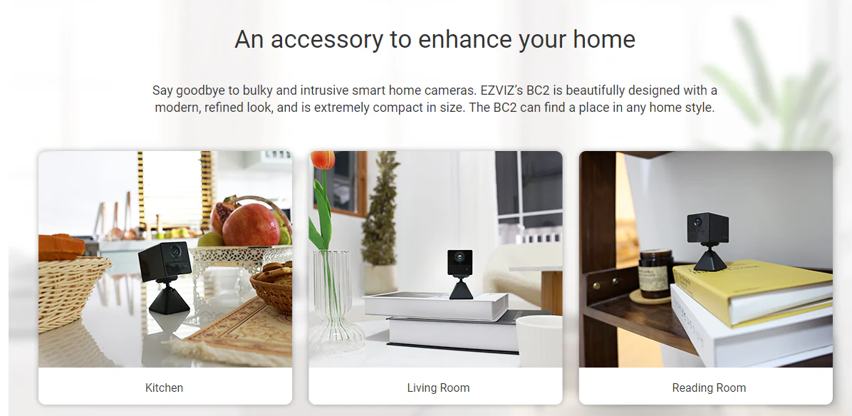 EZVIZ Smart Home Camera 2MP (CS-BC2)