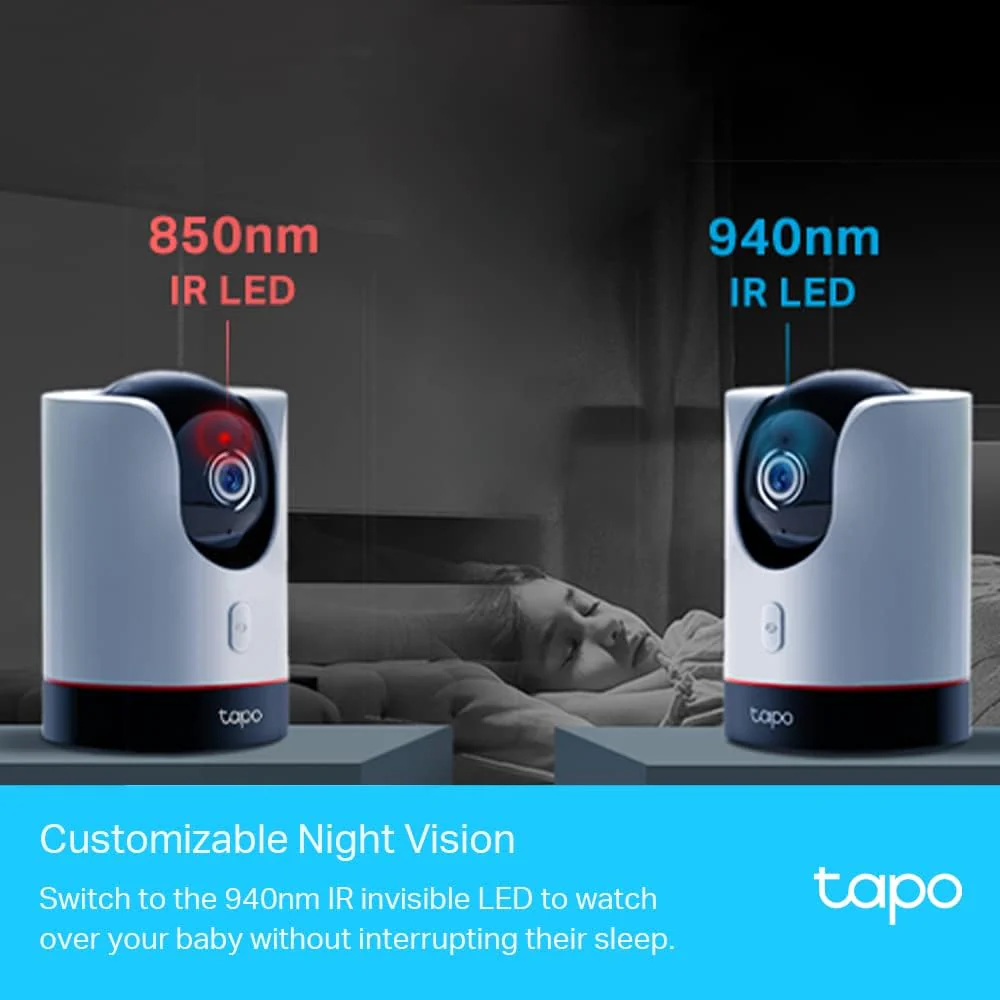 TP-Link PAN/TILT Security WIFI Camera 2K QHD(TAPO C225)