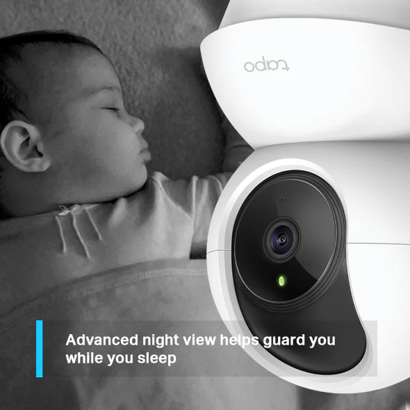 TP-Link Pan/Tilt Home Security Wi-Fi Camera-360 TAPO-C200