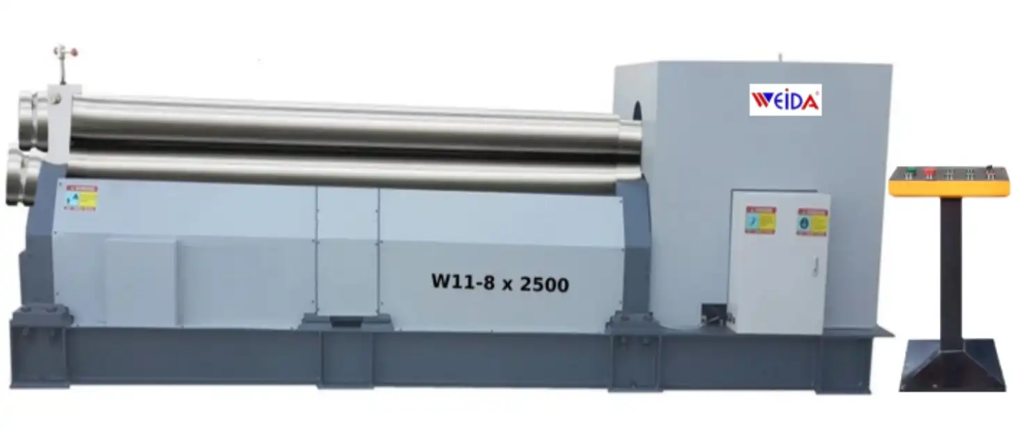 WEIDA Rolls Bending Machine W11- 8 X 2500 Mm
