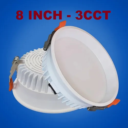 Anti Glare Down Light 8 inch 36W Selectable COLOR 